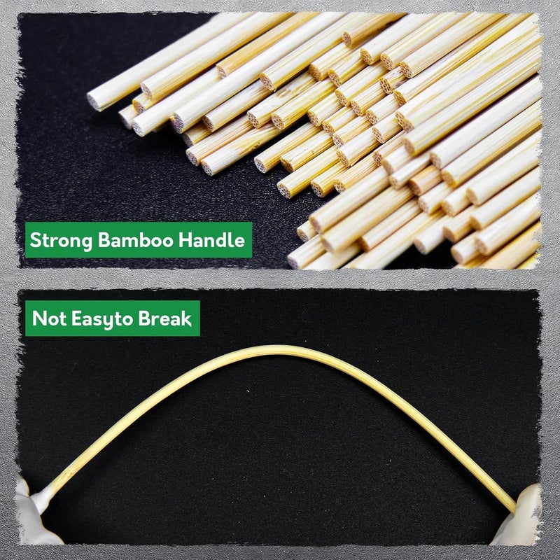 UrbanAbode Store 500PCS 6" Long Cotton Swabs in Storage Box - Strong Cleaning Swab with Bamboo Handle - Lint Free Cotton Swabs with Wooden Sticks - Cotton Tipped Applicators for Gun Cleaning, Makeup Removing, Pet Care - Image 4